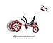 Mobo Tot Disney Pixar Cars- Lightning McQueen: A Toddler's Ergonomic Three Wheeled Cruiser Ride On, Red