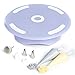 Cake Turntable by LAVANDIN - Rotating Cake Stand - Cake Decorating Supplies - Lavandin's Exclusive Online Cake Decorating Video Tutorials - Complete with Flower-Making Kit