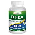 #1 DHEA 100 mg 60 Capsules by Best Naturals - Promotes optimal hormone level - Manufactured in a USA Based GMP Certified and FDA Inspected Facility and Third Party Tested for Purity. Guaranteed!!