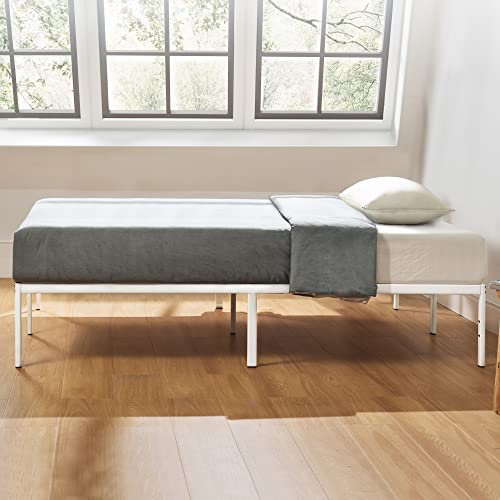 Best Price Mattress 14 Inch Metal Platform Bed Frame, Heavy Duty Steel