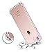 iPhone 7 Case, Yoyamo iPhone 7 Crystal Clear Cover Case [Shock Absorption] with Transparent Hard Plastic Back Plate and Soft TPU Gel Bumper