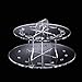 10 Holes Clear Acrylic Oval Brushes Organizer Holder for Makeup Brushes Drying Rack Cosmetic Desk Bracket Shelf Tool