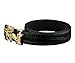 ALAKA Letter H Dragon Buckle Alligator Pattern Leather Mens Belt (Black), Length 105cm Width 3.8cm (L41.3'' W1.5'')