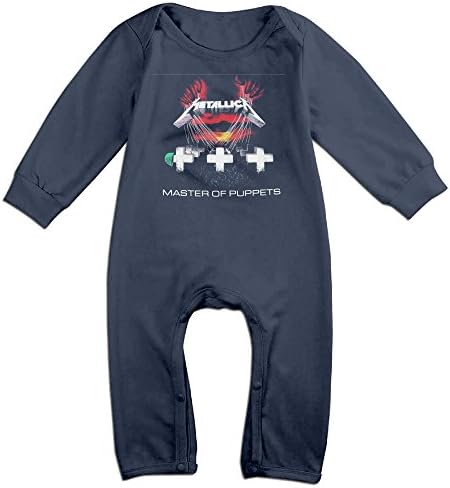 Metallica-Master Of Puppets Baby Onesie Romper Jumpsuit Bodysuits