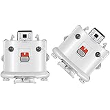 Machine-Ya Wii Motion Plus - External Remote Motion Plus Sensor Controller Wii U Motion Plus (White 2PCS)
