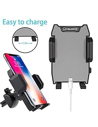 LAYGUDRAS Soporte para teléfono para automóvil, soporte universal de ventilación y ventilación para teléfono celular para automóvil Compatible con iPhone Xs XS MAX XR X 8 8Plus 7 7Plus Samsung Galaxy S9 S8 S7 S6 Edge Note5 y otros te