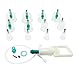 InJune Health Cupping Therapy Set - Professional Hijama Cupping Set - Cupping Kit for Muscle Recovery, Repair, and Relaxation (12 Piece)