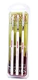 Miniatures Paint Brush Set of 3 Miniature Paint Brushes - Insane Detail, Regiment and Small Drybrush - Quality Detail Brush Set Handmade in Europe - Wargamer Most Wanted Brush Set by The Army Painter