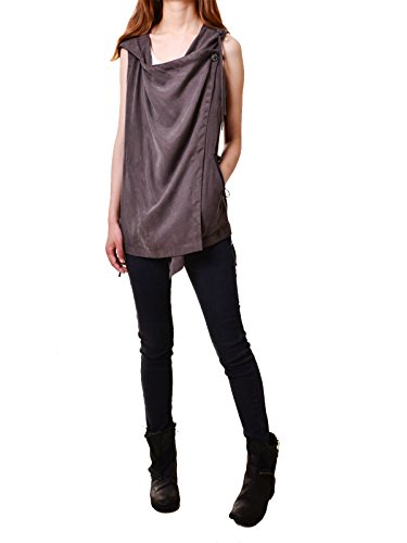 【50％OFF】アイデア2 idea2lifestyle 女性の テンセルベストフード"勇気"灰色で [並行輸入品]