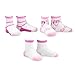 Naartjie Kids Girls Fashion Variety Cotton Crew 18 Pairs Gift Box (18-24M)