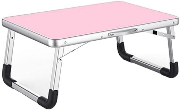 Amazon Com Czlsd Portable Desk Child Foldable Reading Table Foldable Pink Breakfast Table 60x40cm Home Kitchen