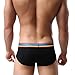 Clearance Sale! Men Intimates WEUIE Men's Sexy Modal Underwear shorts men boxers underpants Soft Briefs (XL, Black)