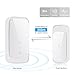Intey Wireless Doorbell Home House Cordless Portable Kit Push Button and Receiver