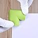 Baby corner Protector, SoMarkt 16Pcs Soft Thick Table Furniture Baby Corner Guards safety Protector to Absorb Impact Protect Your Loved Ones(8 Beige and 8 Green)