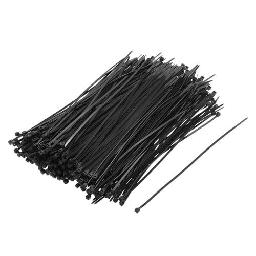 Uxcell Black Zip Ties