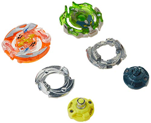 Beyblade Burst Turbo Slingshock Dual Pack Roktavor R4, Thorns-X Minoboros M4