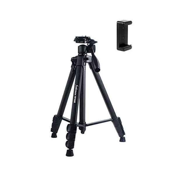 Kamera Stativ 58 Zoll Portable Professionelle Leichtgewicht Traveller Aluminium Stativ mit Pan Kopf für Kamera DSLR DV…