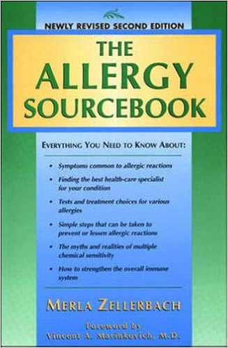 The Allergy Sourcebook Merla Zellerbach Vincent A - 