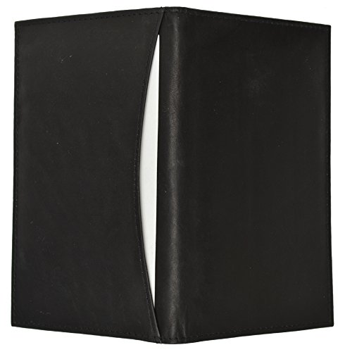 New High End Leather Bifold Credit Card Holder #1529CF Black