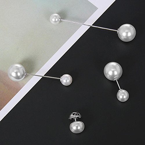 Joyci Brooch Simple Korean Style Coat Pins Cardigan Collar Button DIY Brooch Pin (Style A)