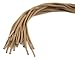 OrthoStep Round Dress Very Thin Tan 36 inch Shoelaces 2 Pair Pack