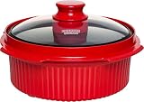 Range Mate Pro Nonstick Microwave Grill Pot/Pan Rapid Cooker"As Seen On TV" (Grill, Bake, Roast, Saute, Steam, Poach, One Pot Meals)