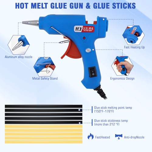 78Pcs Car Body Dent Puller Kit Car Dent Puller Kit Dent Hammer Puller Bridge Puller Kit for Car Vehicle Portier Dent Removal