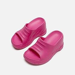 Arqa Marshmallow Wedge Sandals for Women Open Toe