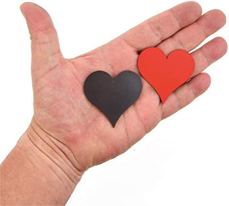 Magnetic Hearts - Fridge/Car/Car/Car Magnetic Adhesive, Red, Klein - Image 5