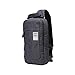 Dpark New Group Series Water-resistant Canvas& PU Sling Chest Shoulder Bag Pack Small Crossbody Backpacks Portable Sport Pack Travel Backpack for Men Women Child (Black)