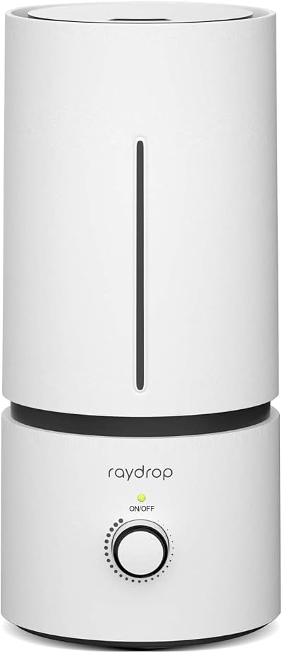raydrop Humidifiers for Bedroom 1.70L Quiet Ultrasonic Filterless 32dB UK 220V