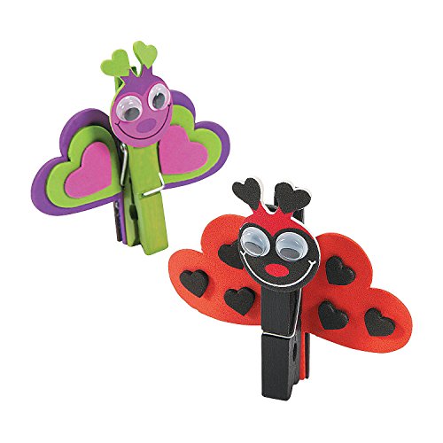 Love Bug Clothespin Craft Kit