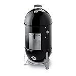 Weber 721001 Smokey Mountain Cooker 18-Inch Charcoal Smoker, Black
