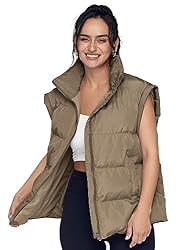 AUTOMET Womens Puffer Vests Fall Fashion Jackets