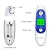 Medical Forehead and Ear Thermometer, Crystal Rabbit Infrared Digital Thermometer Suitable for Baby, Infant, Toddler and Adults with FDA and CE Approved