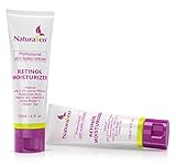 Skin Care Anti-Aging Wrinkle Treatment, Retinol Face Moisturizing Cream By Naturalico -67% Organic Formula Of 2.5% Retinol, Botanical Hyaluronic Acid & Vitamins - For Day & Night Use - 4 Fl.Oz