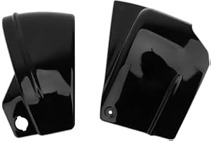 Left Right Side Battery Fairing Cover for Yamaha Dragstar V-Star XVS650 XVS 650 650A for Vstar for Drag Star Classic (Black)