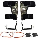 PROLEE Tree Climbing Gear Non-Slip 2 Gear with Free