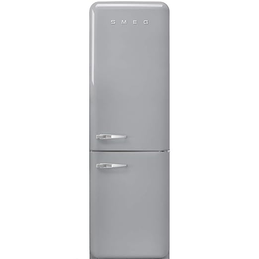 Smeg FAB32RSV3 nevera y congelador Independiente Plata 331 L A+++ ...