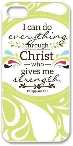 Cell World -Bible Philippians Jesus Christ Christian Cross-For Apple iPod Touch 6, 6th Generation, Made and shipped from the USA Style 221