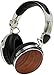 Symphonized Wraith 2.0 Bluetooth Genuine Wood Wireless Headphones with 3.5mm Cable Included for Wired Use (Walnut Wood)