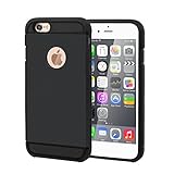 iPhone 6 Case,iPhone 6s Case,SGIN - Heavy Duty,Anti-Scratch,Shock-Absorption and Full Matte Soft Touch Slim Protective Cover Case for iPhone 6/iPhone 6s 4.7 Inch Screen(Black)