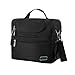 GYTE Insulated Lunch Bag | Large Lunch Box for Men and Women | Meal Prep Cooler Bag with 2 Compartments | Waterproof Adult Lunchbox Tote Includes Side Pocket for Drinks | 10 x 7 x 10 Inches