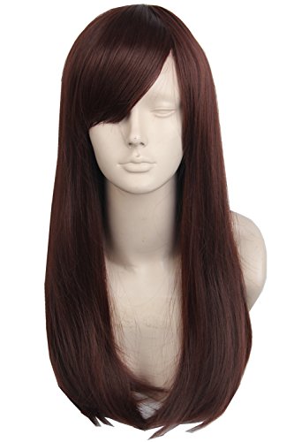 Topcosplay? Women's Cosplay Wig Medium Wavy Synthetic Fiber Costume Hair 19 Inch
