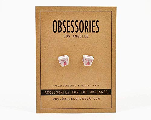 Handmade Chinese Food Stud Earrings - Thumbnail 4