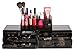 Finnhomy Makeup Organizer Acrylic Cosmetic Organizer Jewelry Storage Organizer Counter Storage Case Large Display Drawer 3 Pieces Set-Unique Smoky Color Matches any Decor in Your Room