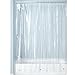 mDesign PEVA 3G Shower Curtain Liner (Pack of 2), PVC-Free, Eco Friendly, Mold & Mildew Resistant, Odorless - No Chemical Smell, Long 72