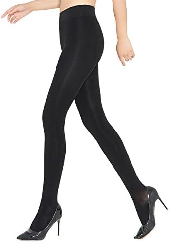 Women's Winter Warm Velvet Lined Tights Waisted Elastic and Slimming Leggings Pants,Thermal Stretchy Cozy Pantyhose Sexy black