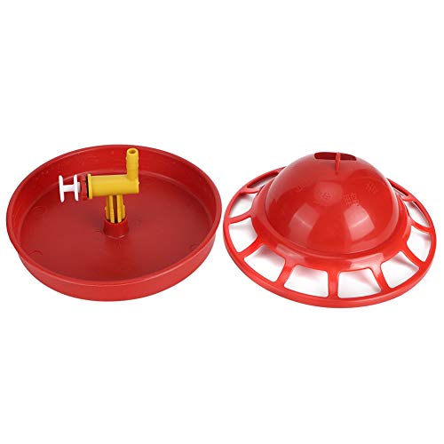 Rehomy Kleiner Hühner-Wassernapf, Sicherheit Geflügel, automatische Tränke, Bewässerung, Trinkwasserschale, Käfigzubehör… – Bild 5