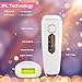 Dinkung IPL Hair Removal Device with 500000 Flashes Permanent & Skin Sensor, Professional Painless Facial & Body Hair Removal for Women Home Use